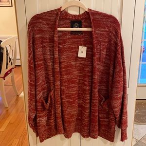Red urban outfitters warm cardigan! Never worn!!
